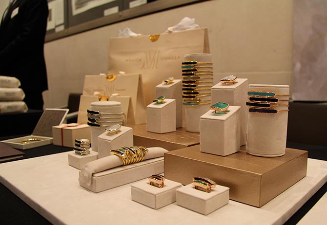 Portfolio stand – Monica Vinader, jeweller